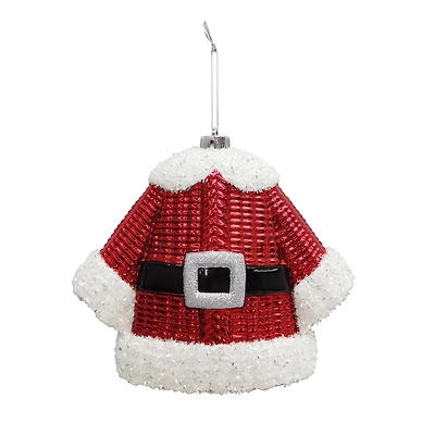 10" Jumbo Santa Suit Shatterproof Ornament by Ashland®