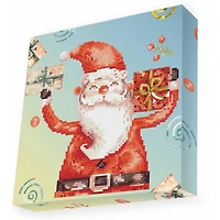 Diamond Dotz® Santa Cheer Diamond Box Painting Kit