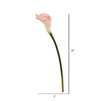 Pink Calla Lily Stem, 6ct.
