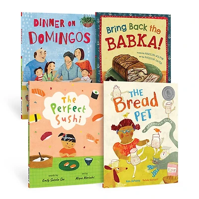 Barefoot Books 2nd Grade Food & Family Book Set