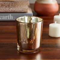 12 Pack: Copper Mercury Glass Votive Holder by Ashland®