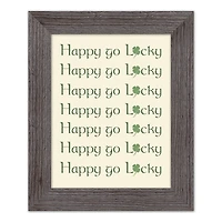 Happy Go Lucky Framed Print