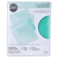Sizzix™ Mint Julep Plastic Storage Envelopes, 3ct.