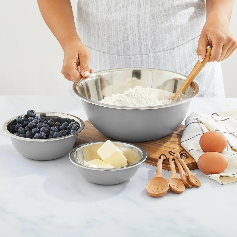 JoyJolt® Stainless Steel Mixing Bowl Set