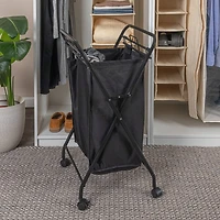 Household Essentials Rolling Laundry Hamper