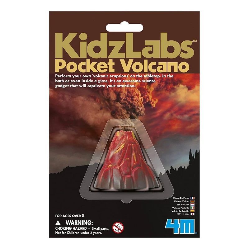 Toysmith® 4M Kidzlabs Pocket Volcano