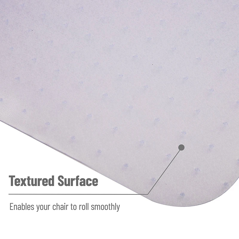 Mind Reader 9-to-5 Collection Clear Office Chair Mat, 2ct.