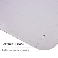 Mind Reader 9-to-5 Collection Clear Office Chair Mat, 2ct.