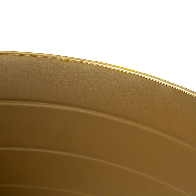 Glitzhome® 22" Gold Metal Tree Collar