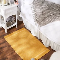 DII® Modern Stripe Variegated Handwoven Recycled Yarn Rug