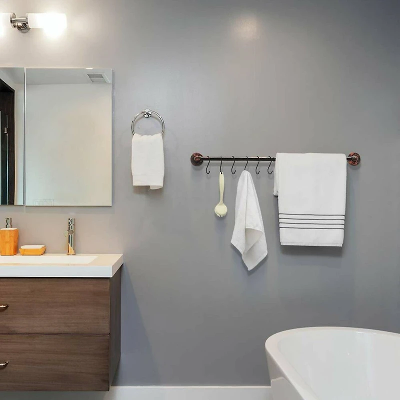 NEX™ Bronze Pot Rack Wall Mounted Kitchen Pot Lid Organizer