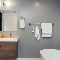 NEX™ Bronze Pot Rack Wall Mounted Kitchen Pot Lid Organizer