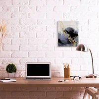 Stupell Industries Modern Coastal Abstract Lines Canvas Wall Art