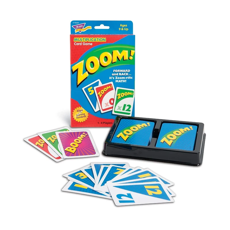 Trend Enterprises® Zoom!™ Multiplication Card Game