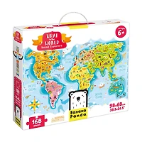 Banana Panda™ What in the World Young Explorers 168 Piece Puzzle