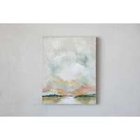 Hello Honey® Hand-Painted Landscape Canvas Wall Décor