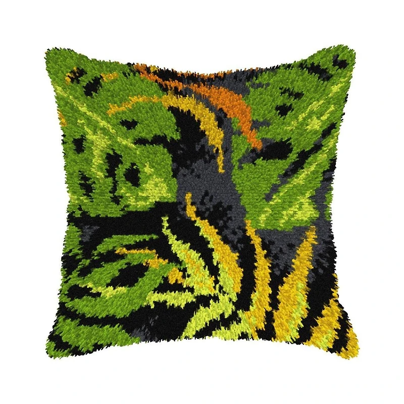 Orchidea Leaves Canvas Latch Hook Kit