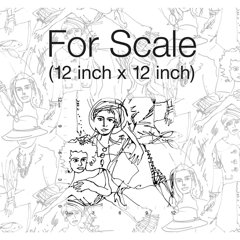 RoomMates Vogue Sketches Peel & Stick Wallpaper