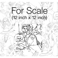 RoomMates Vogue Sketches Peel & Stick Wallpaper