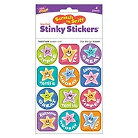 TREND Enterprises® Star Me Up, Tutti-Frutti Scent Scratch 'n Sniff Stinky Stickers®, 6 Packs of 48