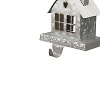 Glitzhome® 6" Galvanized House Stocking Holder