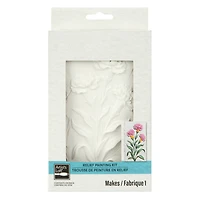 Carnations Relief Painting Kit by Artist's Loft®