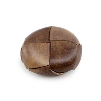 Dritz® 23mm Weaved Recycled Leather Round Shank Buttons, 3ct.