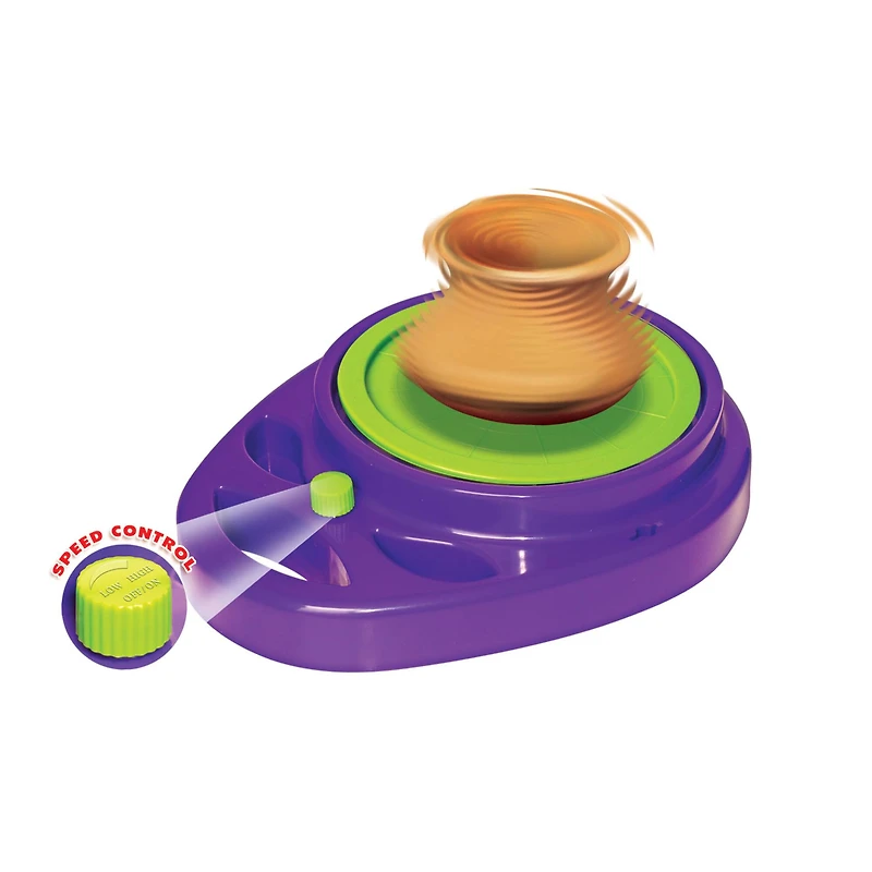 Small World Toys Pottery Wheel & Splash Art Studio Kit