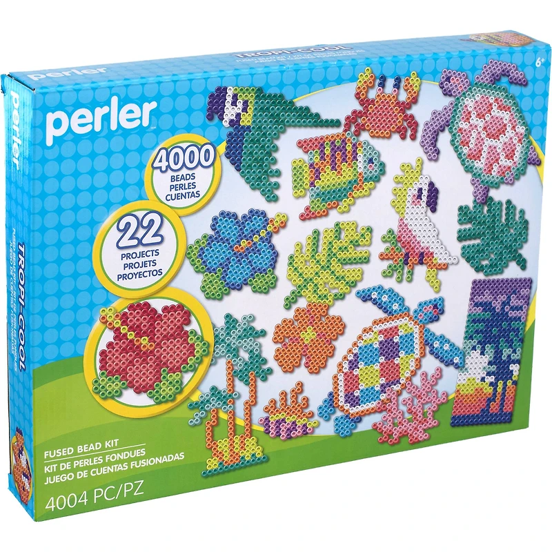 Perler® Tropi-Cool Deluxe Box Kit