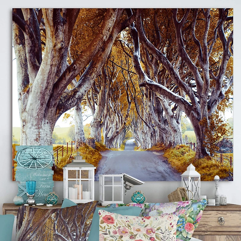 Designart - Majestic Tree Alley