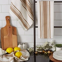 DII® Stone Chef Stripe Dish Towels, 3ct.