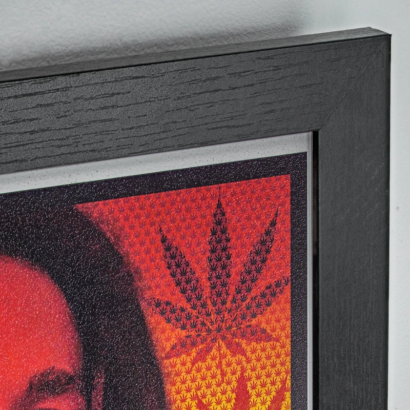 Bob Marley Rastafarian Dreadlocks Framed Wall Art