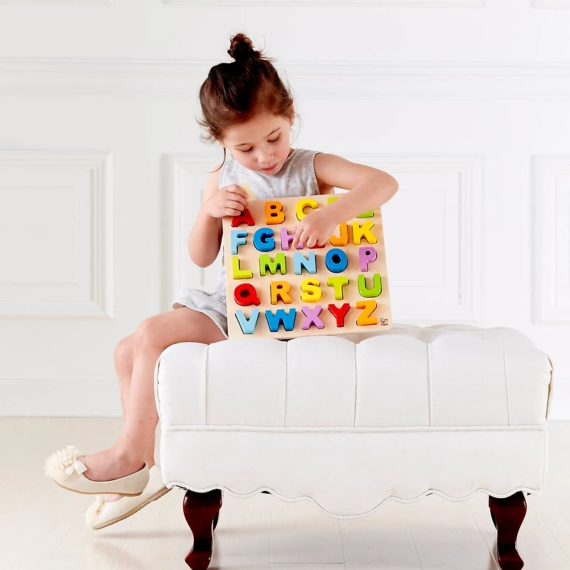Hape Wooden Alphabet Puzzle