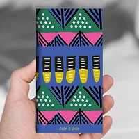 TF Publishing 2025 - 2026 Bright Tribal Small Monthly Pocket Planner