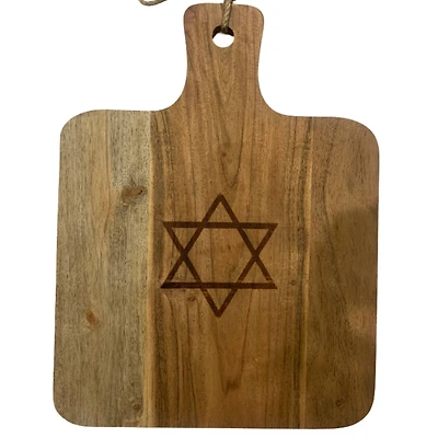 12" x 9" Hanukkah Wood Serving Board by Ashland®