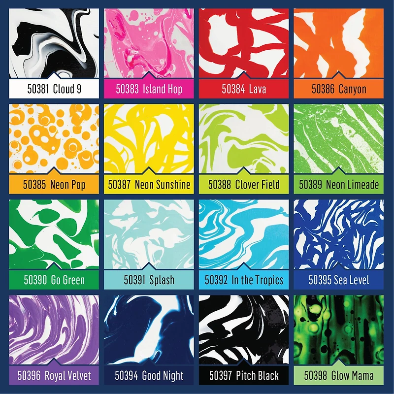 FolkArt® Drizzle™ Pre-Mixed Fluid Pouring Acrylic Paint