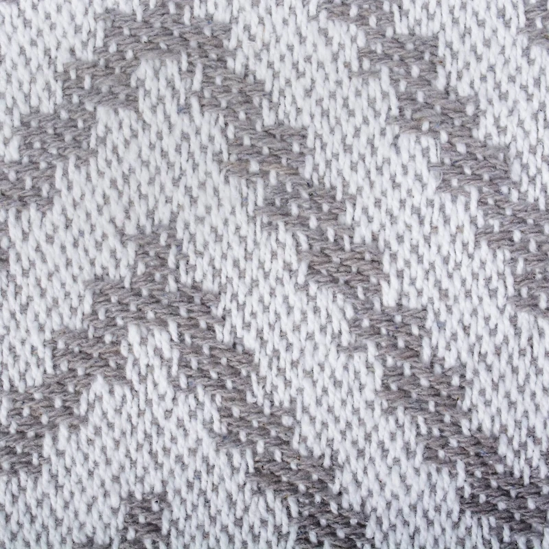 DII® Gray Large Chevron Throw