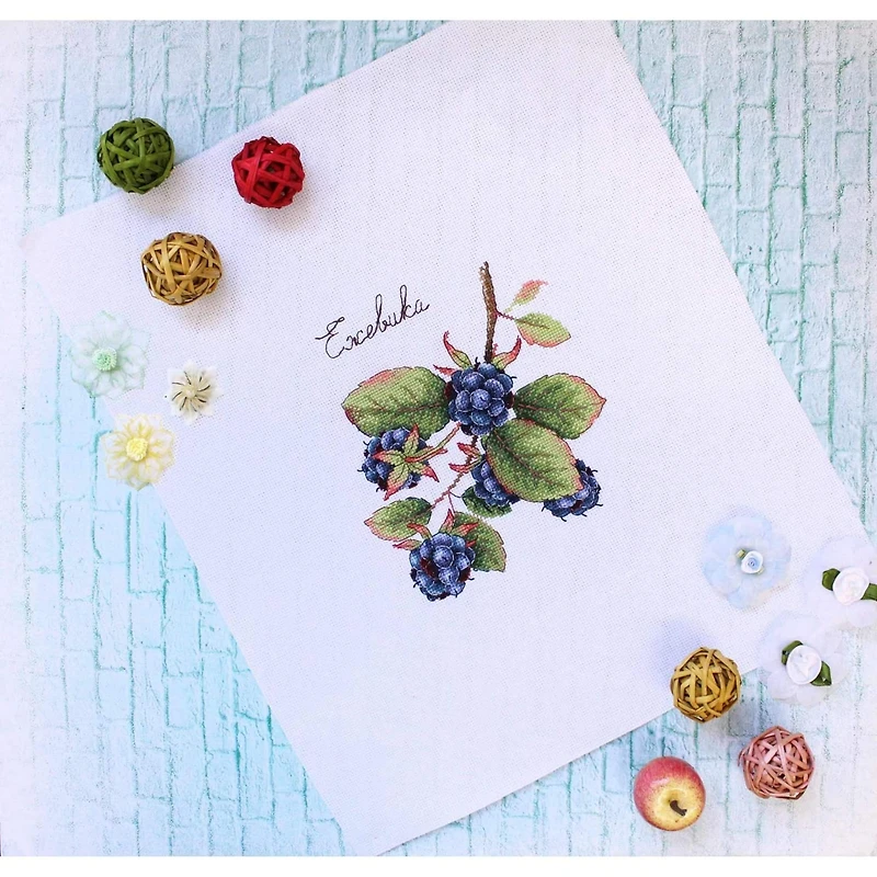 MP Studia Gifts of Nature. Blackberry Cross Stitch Kit