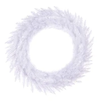 48" Sparkle White Spruce Christmas Wreath