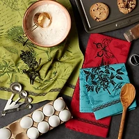 DII® Botanical Print Kitchen Textiles Dishtowel Set