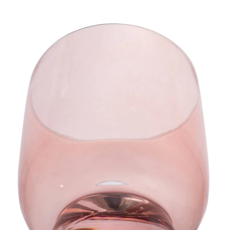 Hello Honey® 6oz. Hand Blown Footed Drinking Glasses Set