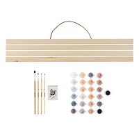 16" x 20" Beach Sunset Paint-by-Number Kit with Wood Display Hanger by Artist's Loft®