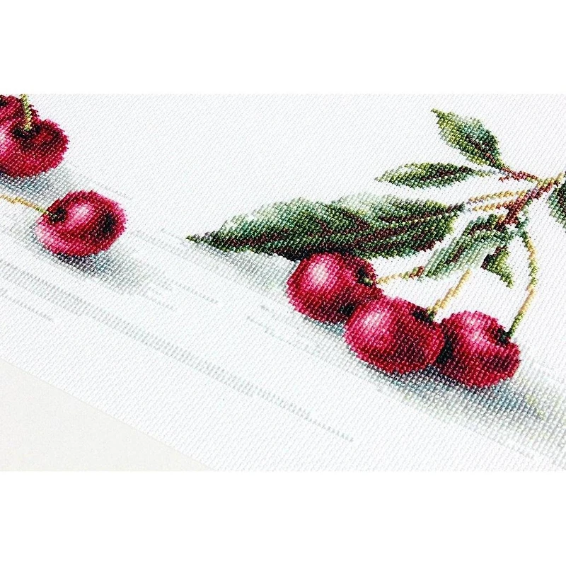 Luca-s Cherry Counted Cross Stitch Kit