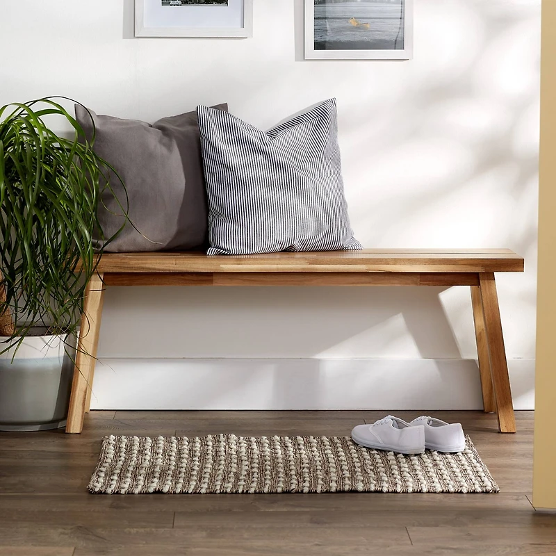 DII® Stone Recycled Cotton Loop Rug, 2ft. x 3ft.