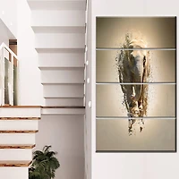 Designart - Mammoth Elephant Walking