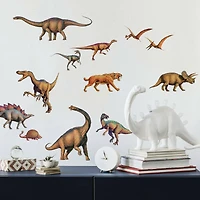 RoomMates Lifelike Dinosaurs Peel & Stick Wall Decals