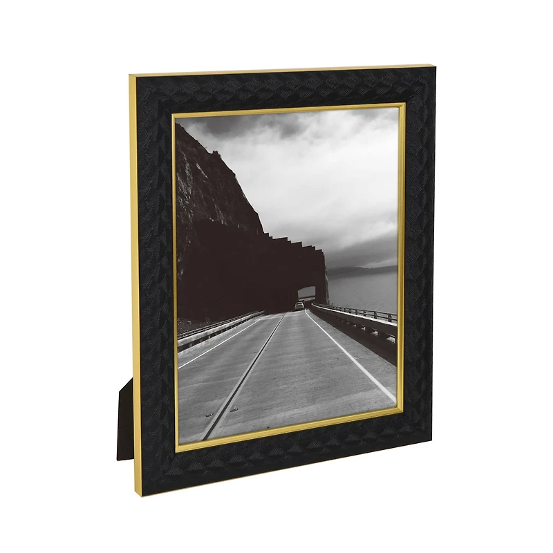 8" x 10" Black Textured Tabletop Frame by Studio Décor® Treasured Finds