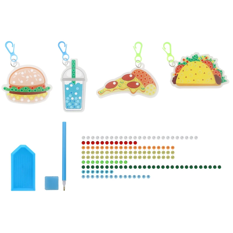 Food Backpack Keychain Diamond Art Kit by Creatology™