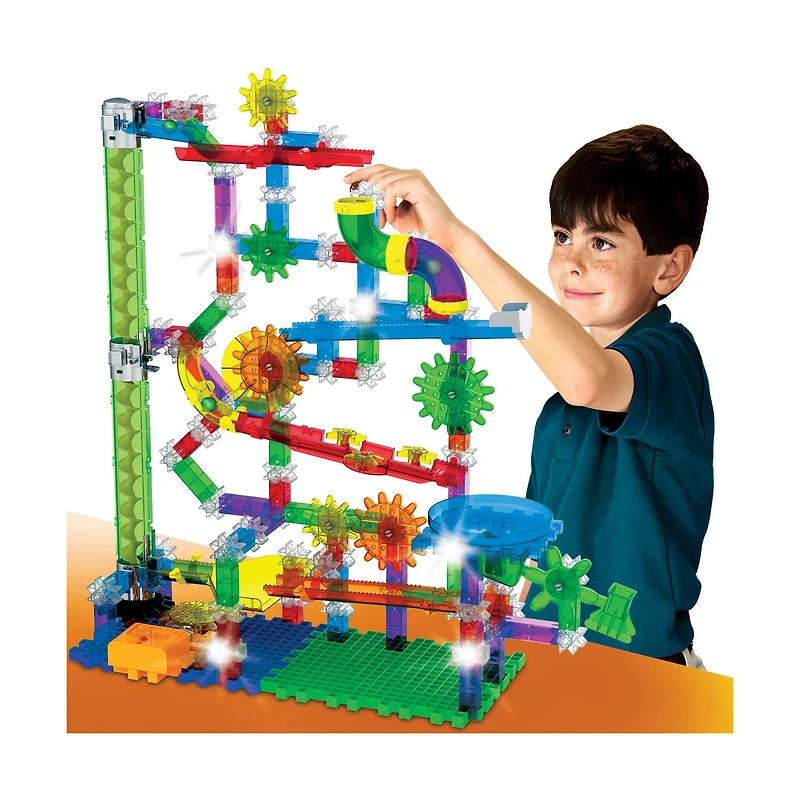 Techno Gears Marble Mania - Extreme Glo: 200+ Pcs