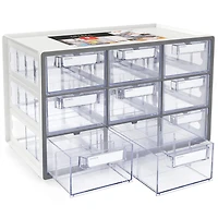 Arteza® Gray 9 Drawer Stackable Storage Cabinet